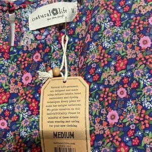 Natural Life Size Medium Dress